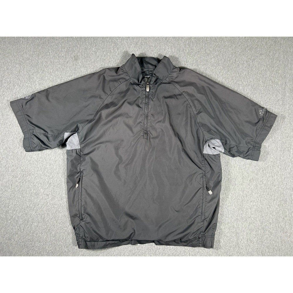 Adidas ClimaProof Wind Golf Short Sleeve Pullover Jacket Size‎ M